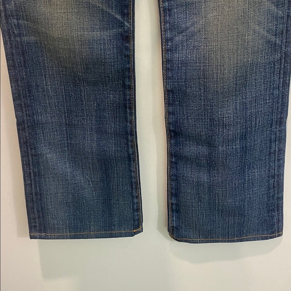 True Religion Women's Johnny Blue Low Rise Straight Leg Jeans NWT Size 28 - Picture 12 of 15